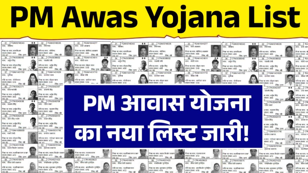 PM Awas Yojana List 2025